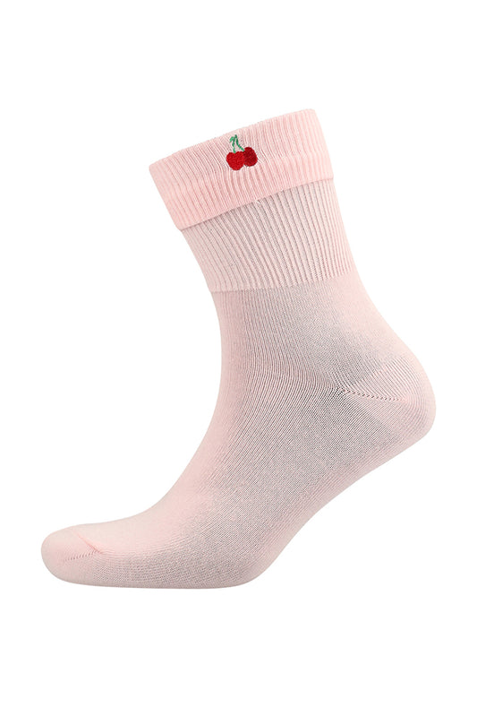 CHERRY PINK SOCK