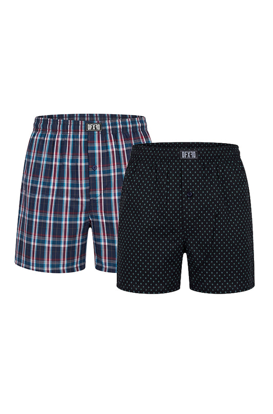 TATE WOVEN BOXERS 2PK