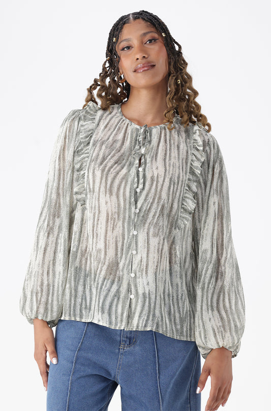 AVERI PRINTED BLOUSE