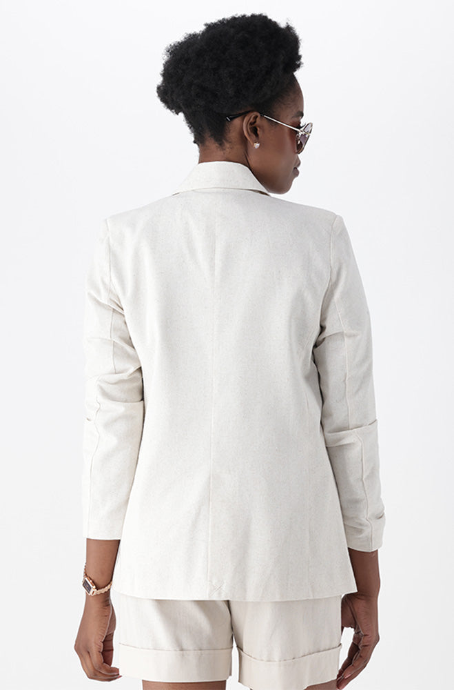 Ladies | Brea Linen Blend Blazer Sport Jackets