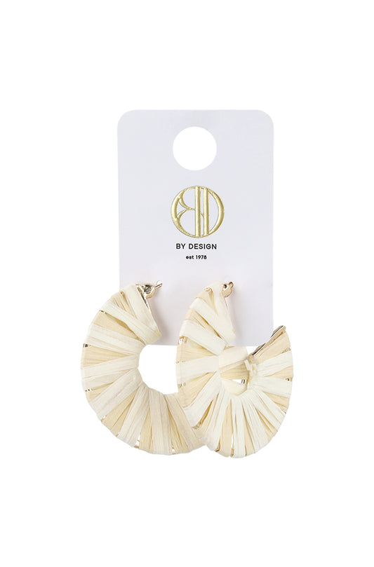 ISA RAFIA EARRINGS
