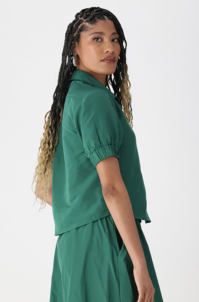 Madelyn Short Sleeve Shirt _ 165159 _ Green