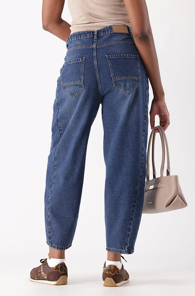 HARLEY DENIM BARREL JEAN