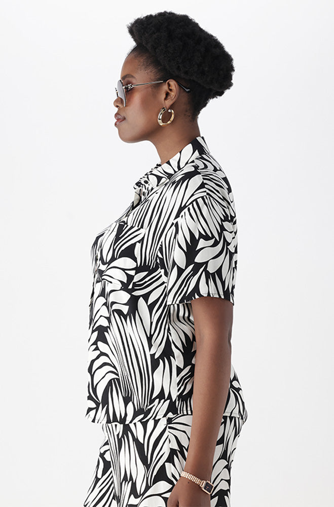 KIMBERLEY PRINTED BOXY SHIRT