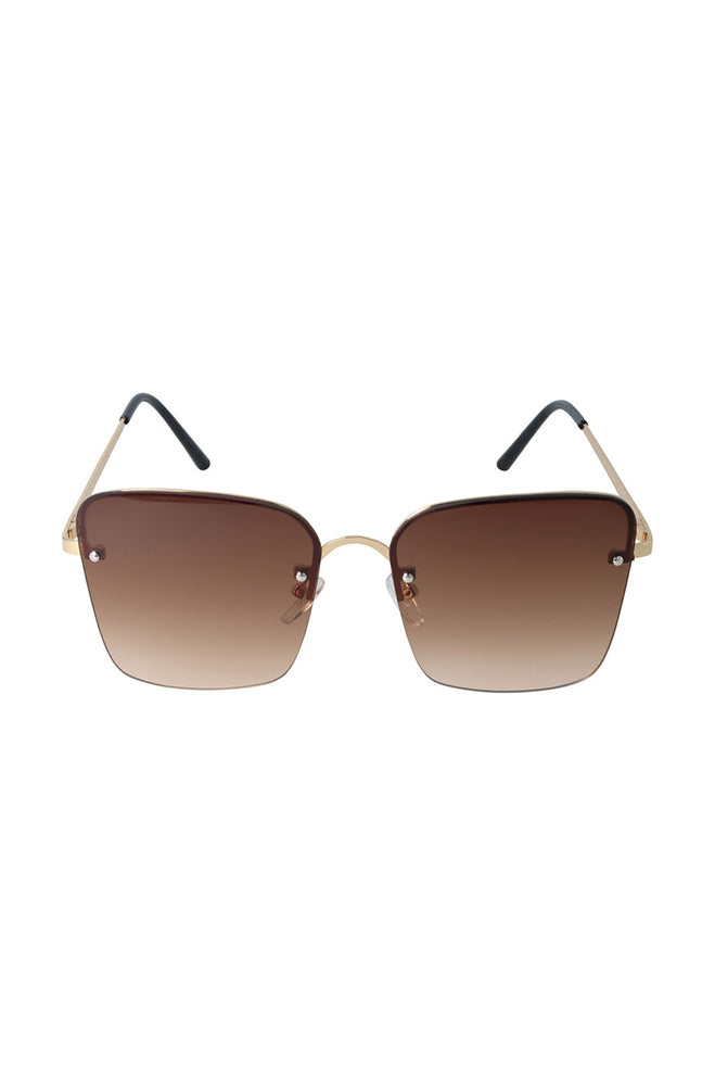 LEIGH RIMLESS SUNGLASSES