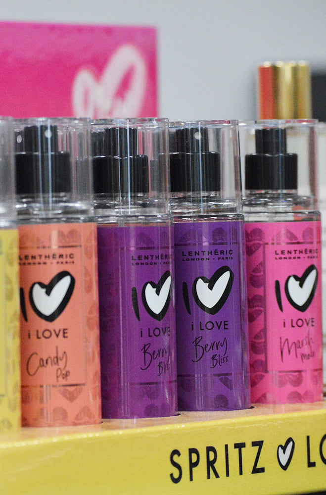 LENTHERIC I LOVE BERRY BLISS BODY & HAIR FRAGRANCE MIST 100ML