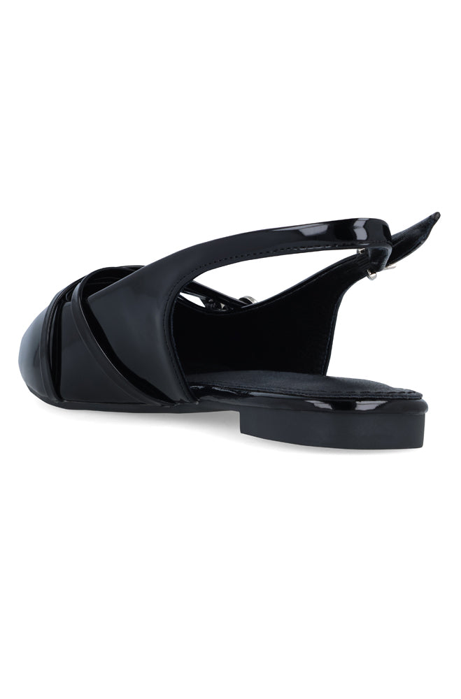 Anya Double strap pointy slingback formal pump