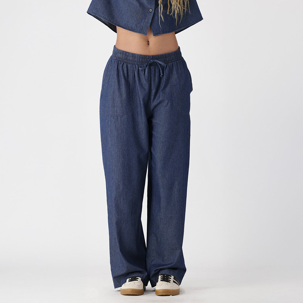 Ladies | Enya Chambray Pants Trousers