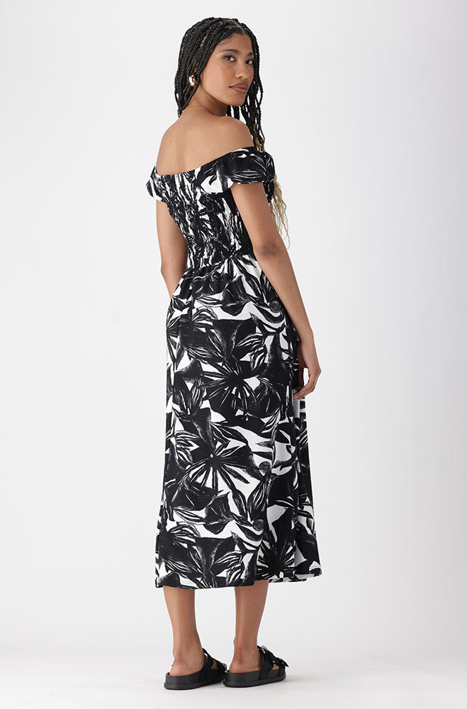 ATHENA OFF SHOULDER DRESS