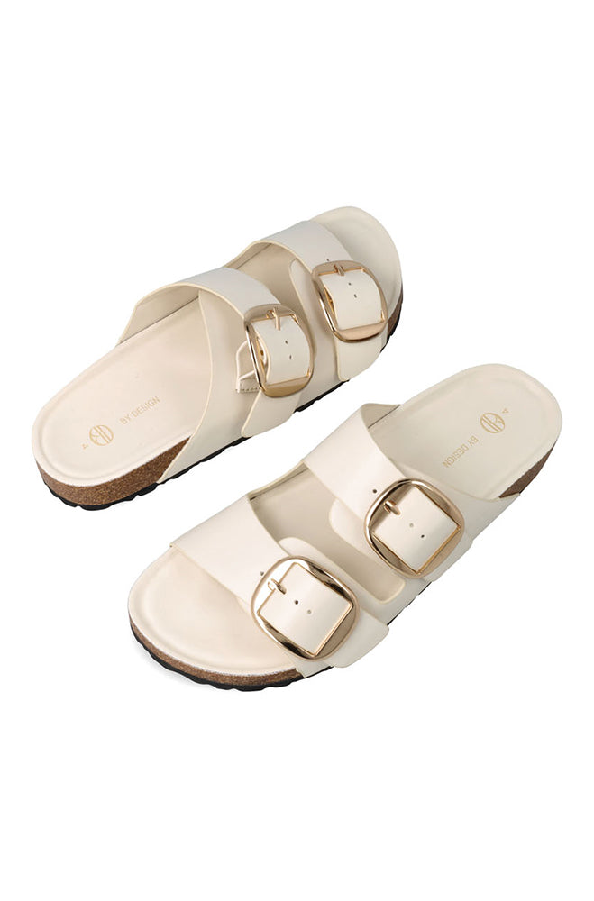 Megs Double buckle strap sandal