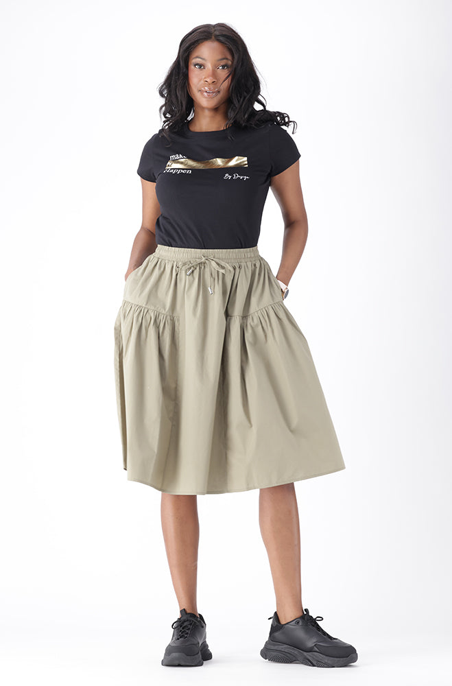 STEVIE TIERED SKIRT