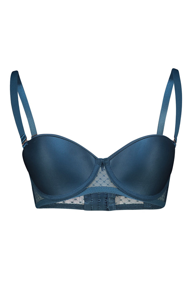 MESH TEAL BRA