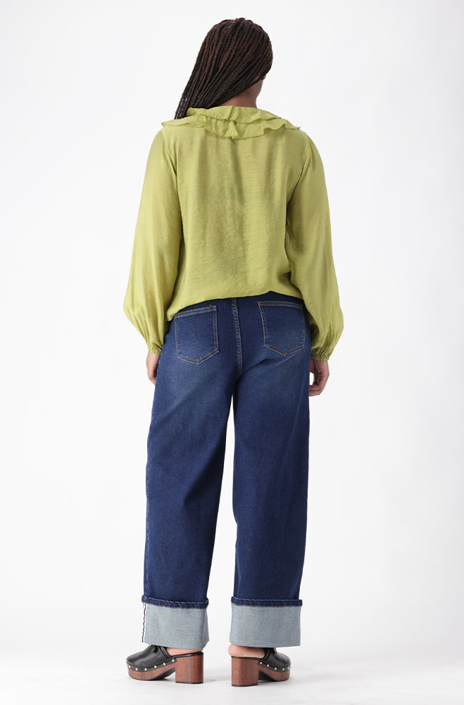 ANGELI FRILL BLOUSE