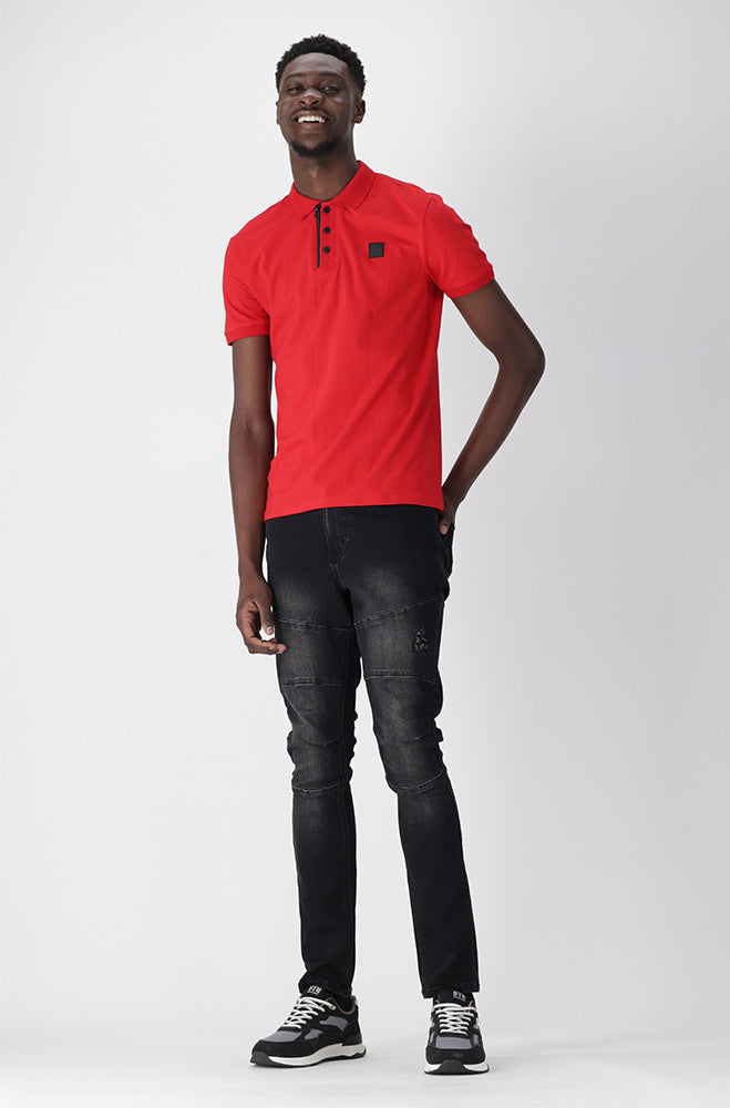 Mens | Vettel Golfer _ 164177 Red Polos