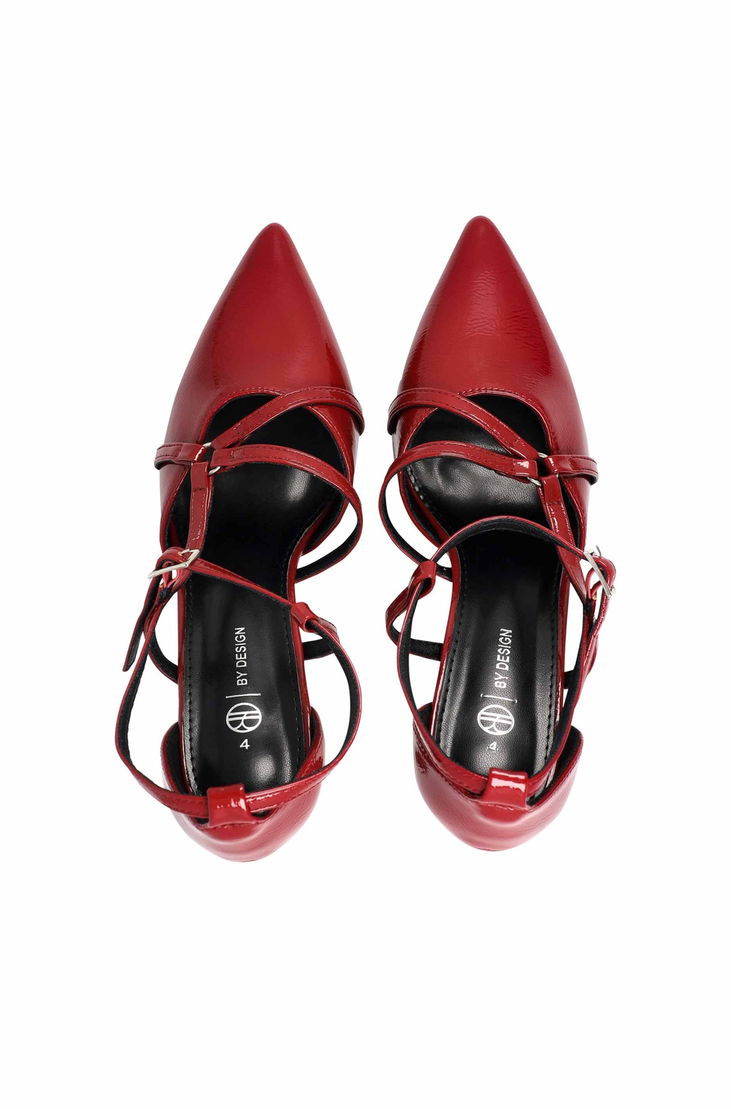 Kourtney Closed Back Stiletto _ 164541 _ Red