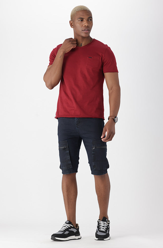 Mens | Projectile Tee _ 164599 Red T-shirts