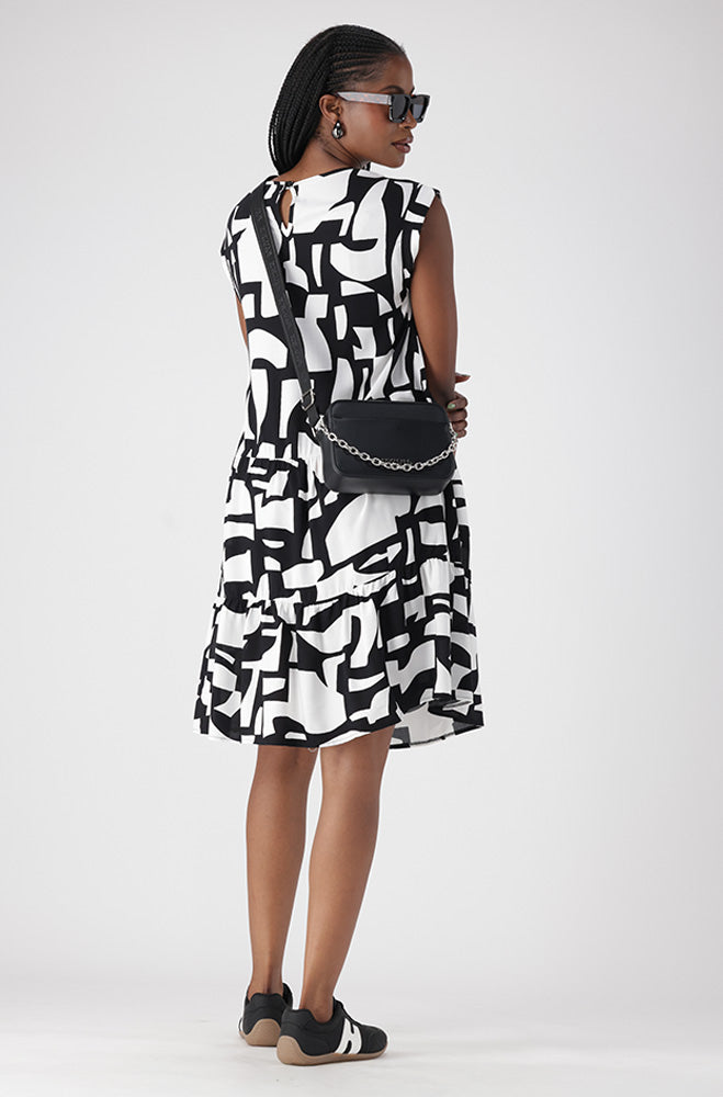 CARLA TIERED DRESS