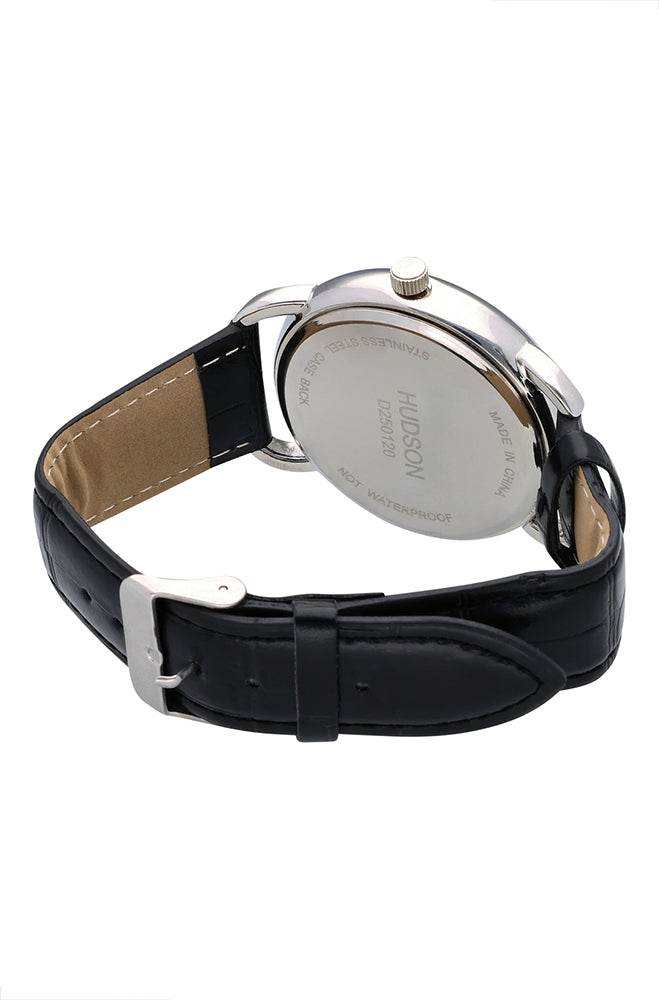 HUDSON VINTAGE PU STRAP WATCH