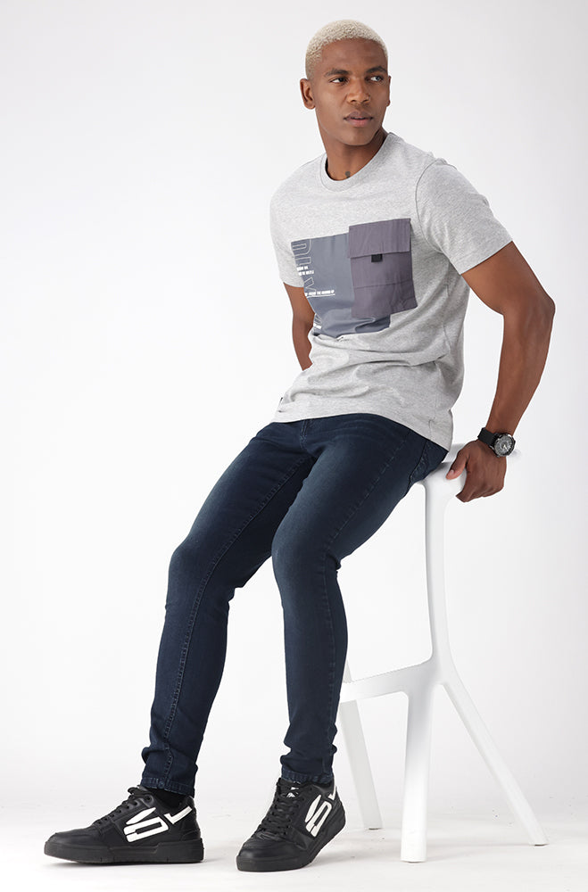 Mens | Amigos Super Skinny Denim _ 157152 Blue