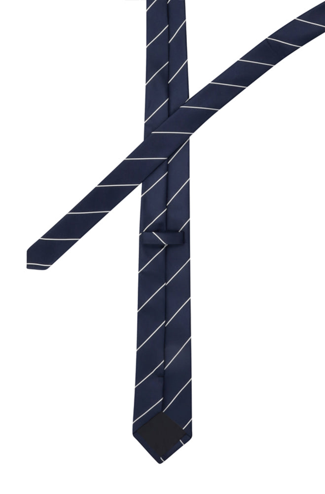 DAN TIE & LAPEL PIN - BLUE