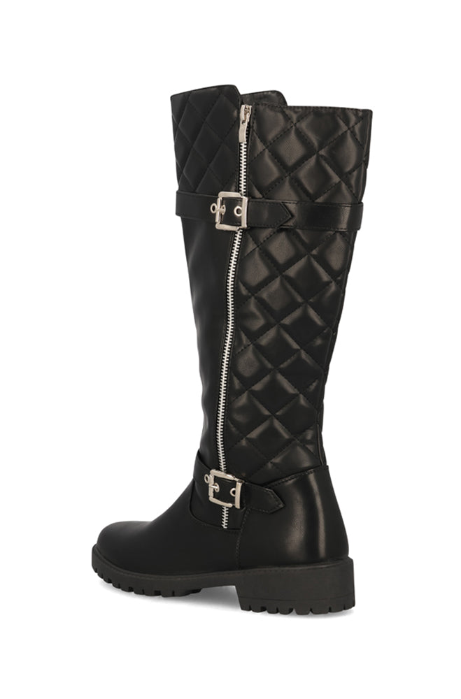 Lily Quilted long rider boot