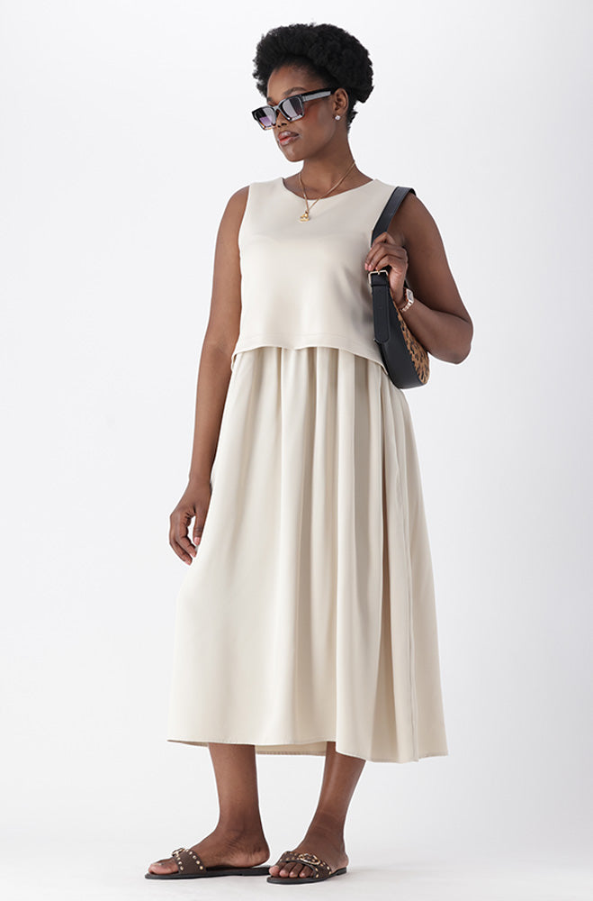 SOPHIA COMBO DRESS
