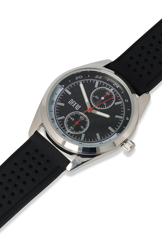 DOUG SILICONE STRAP WATCH