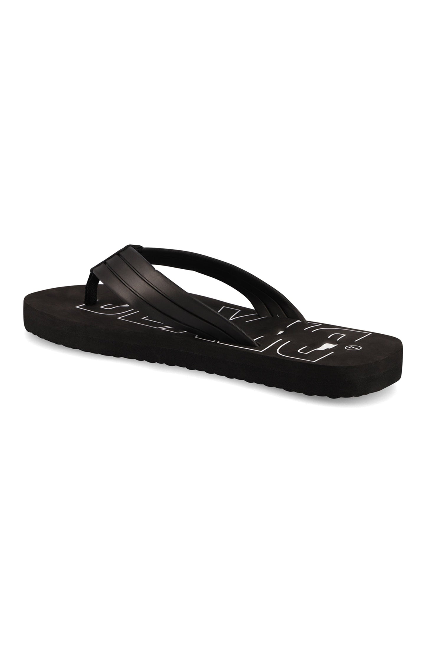 Footwear | Two Tone Flip Flop _ 163270 Black Sandals