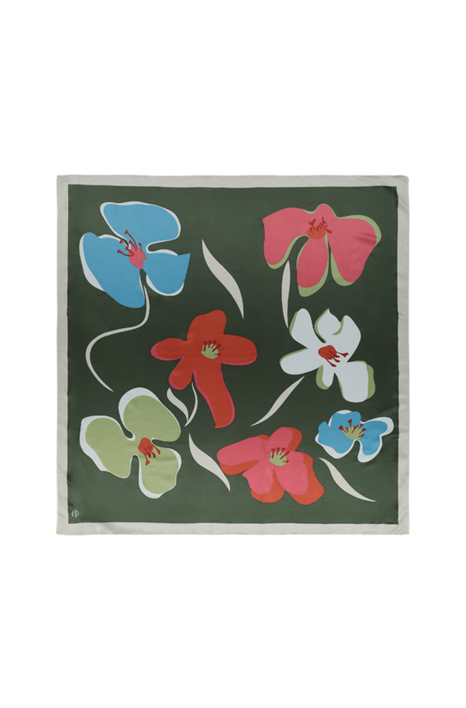 BLAIRE SQUARE SATIN SCARF