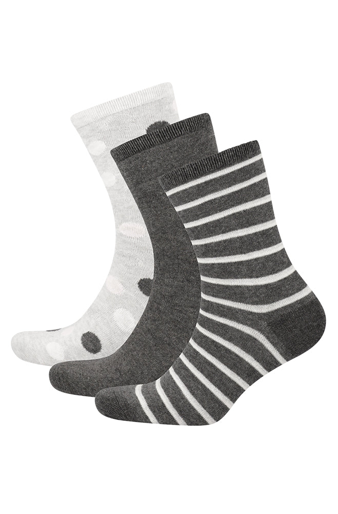 DARIA TOWELLING LINED SOCKS 2PK
