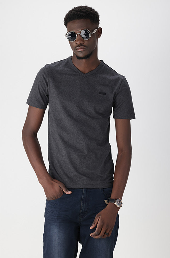 Mens | Alaga Tee _ 166587 Charcoal Mel T-shirts