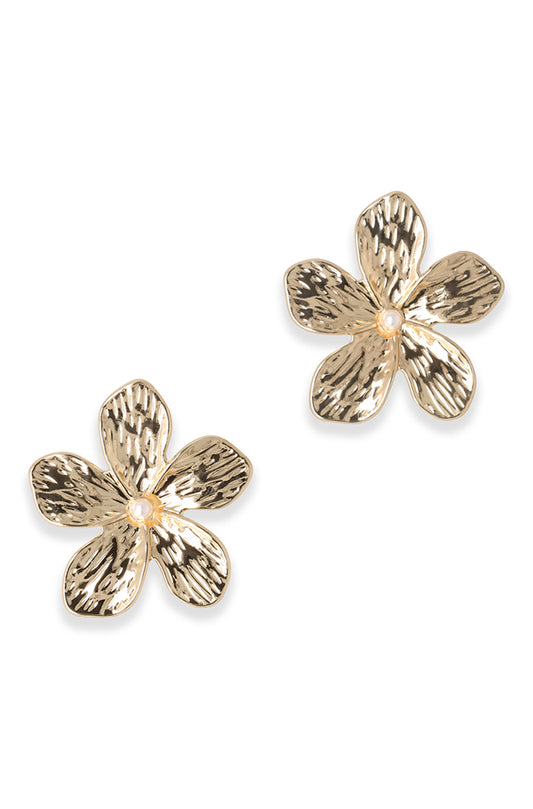 CLAIRE FLOWER STUD EARRINGS