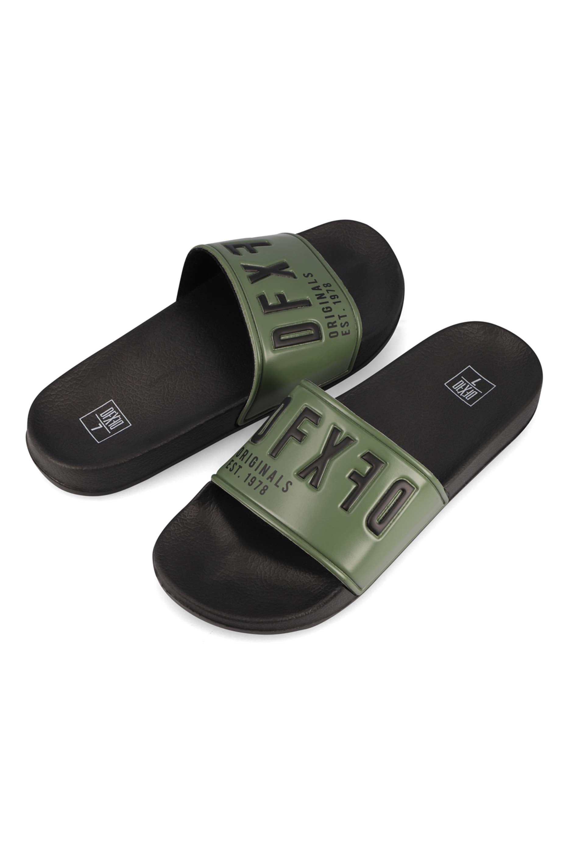 Footwear | Cosmo Core Slide _ 163636 Fatigue Sandals