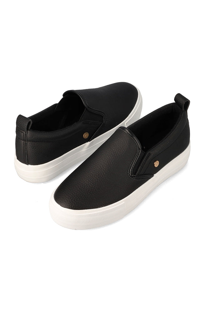 Footwear | Jemima Gusset Slip on _ 153088 Black Sneakers