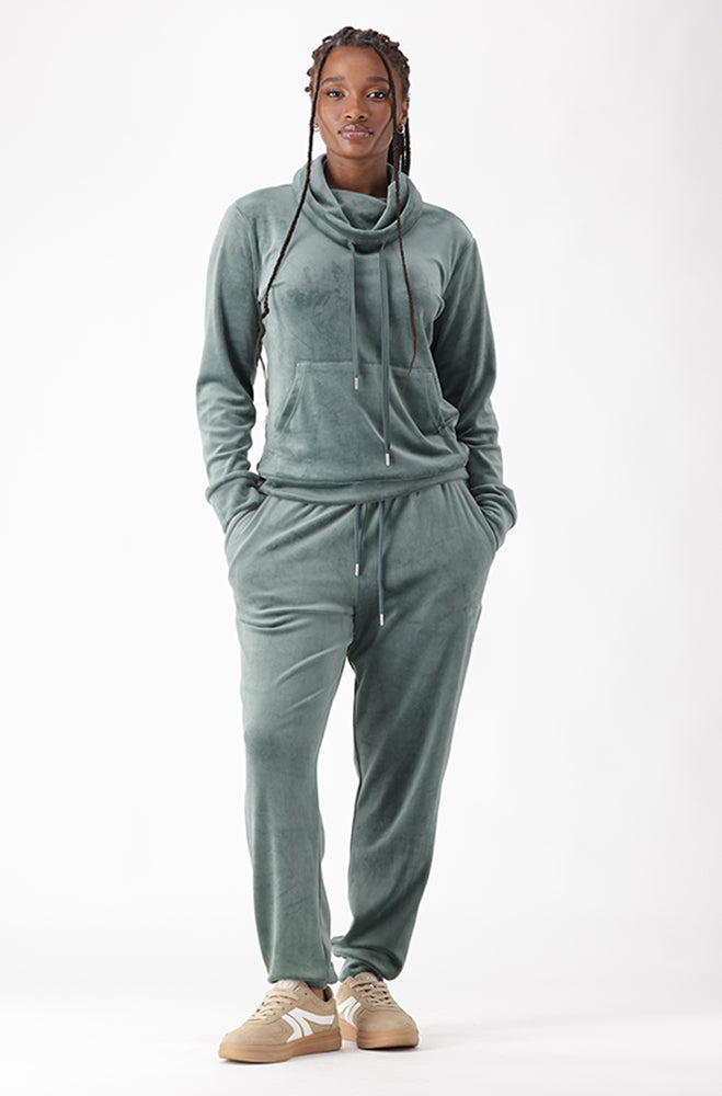 REYA VELOUR HOODIE
