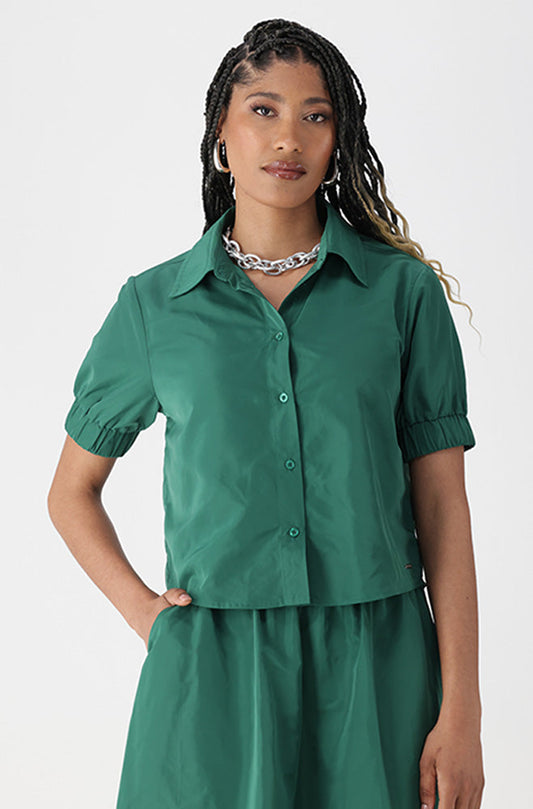 Madelyn Short Sleeve Shirt _ 165159 _ Green