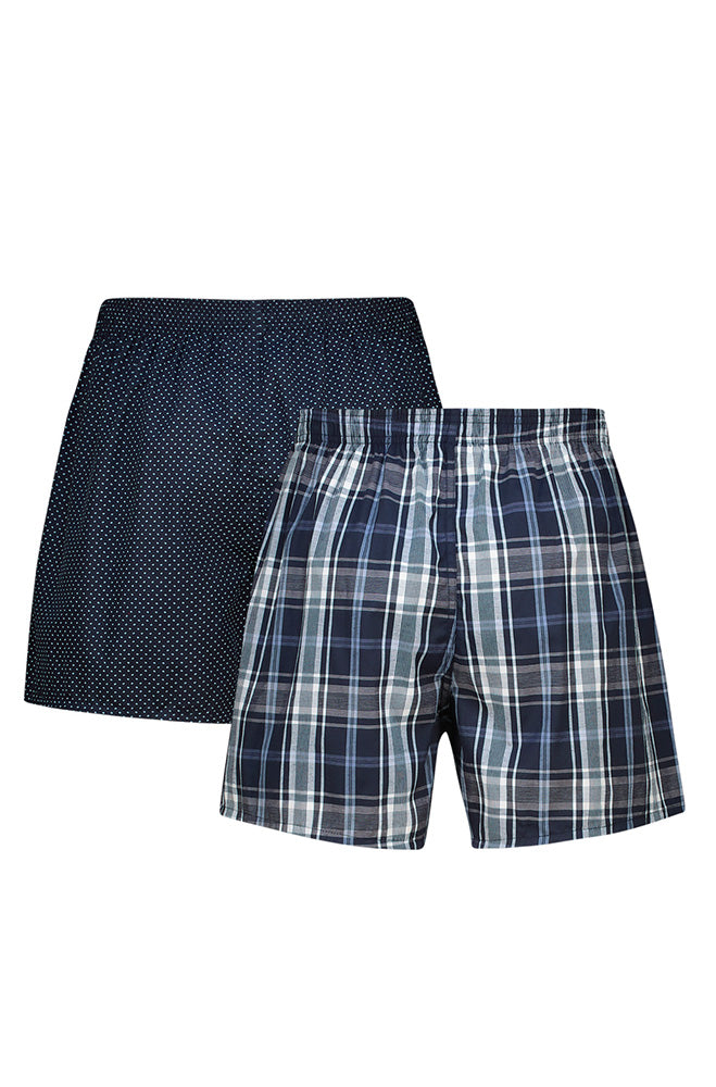 CLARK WOVEN BOXERS 2PK