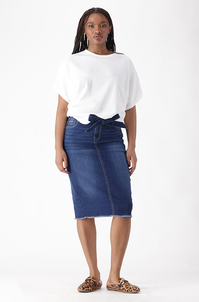 ELENA TEXTURED TOP