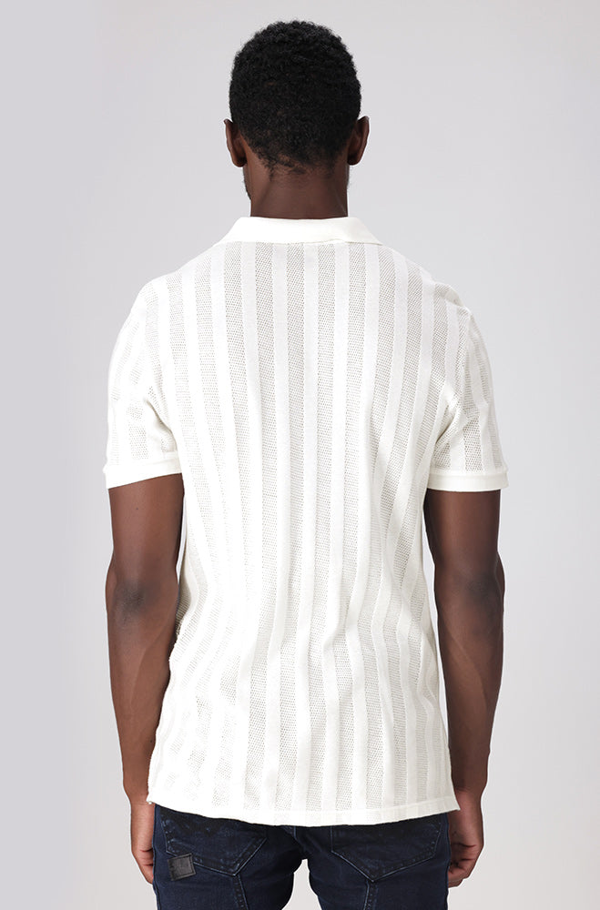 Mens | Hartman Johnny Collar Tee _ 159305 off White Golf Tees
