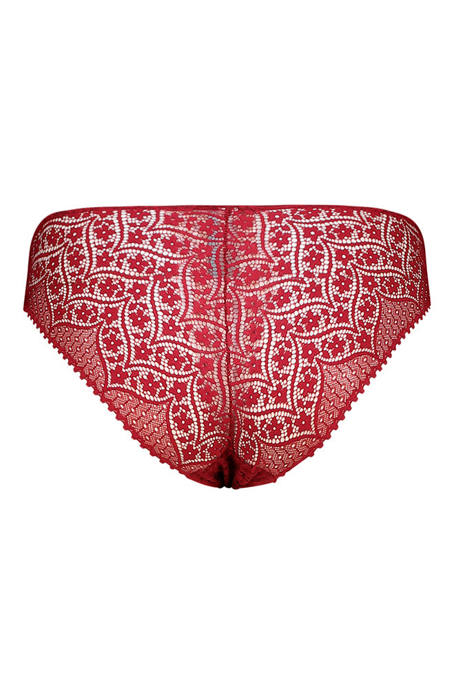 MARIAH ALL OVER LACE/MESH DETAIL BIKINI