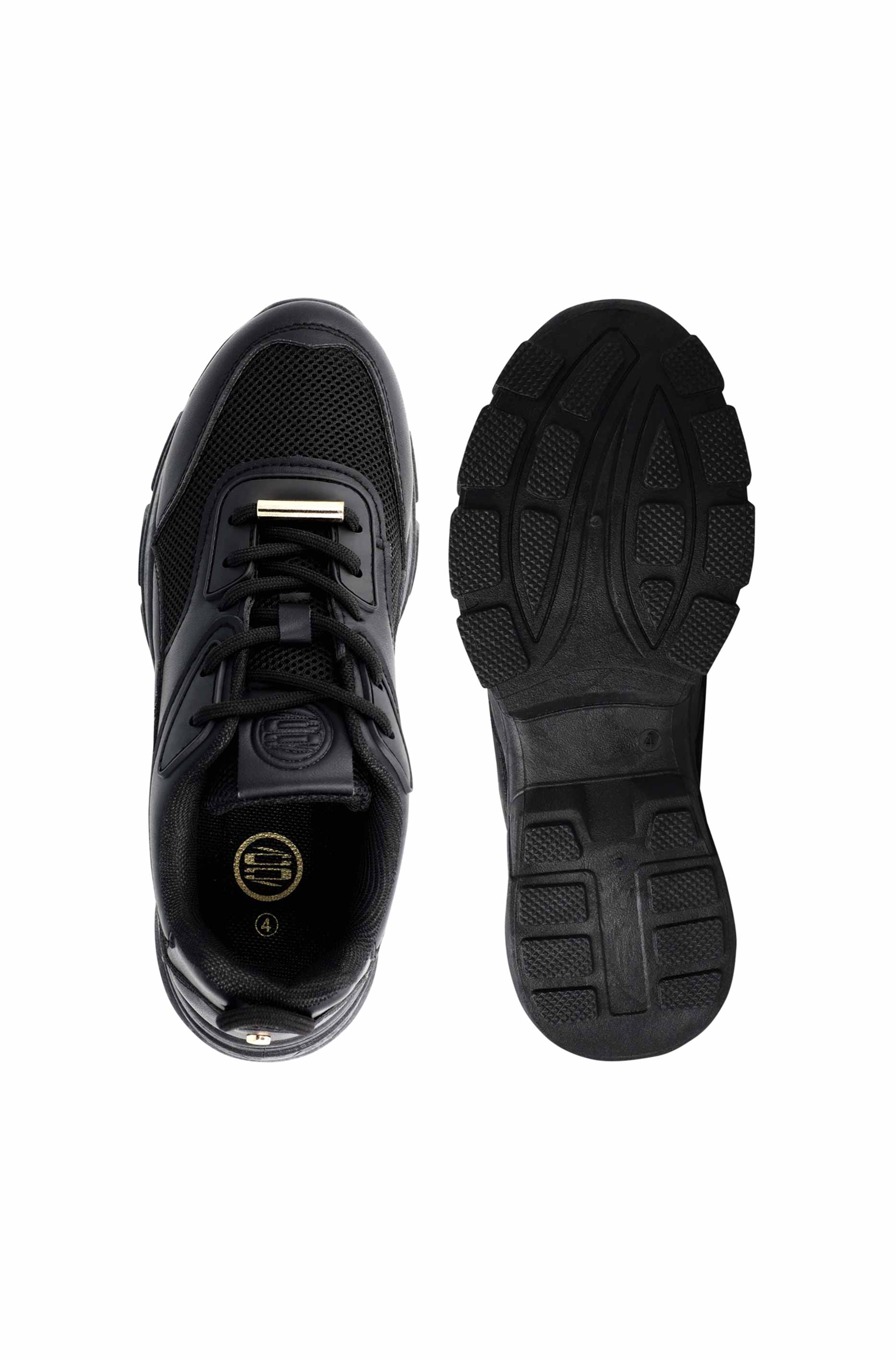 Footwear | Loxion Kulca Black Chunky Sneaker Sneakers