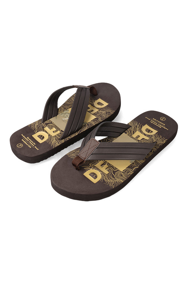 Muzo printed flip flop