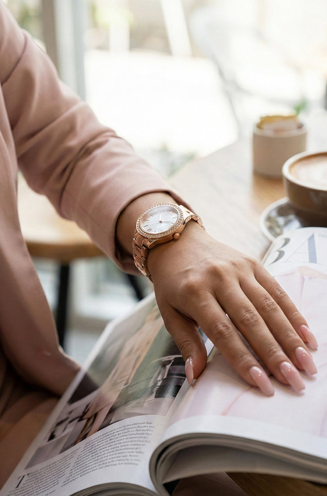 TINA METAL STRAP WATCH