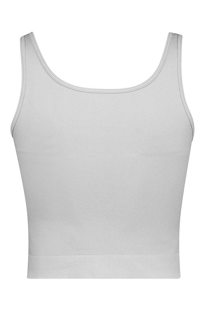 LOLA CROPPED SEAMLESS CAMI 2PK4