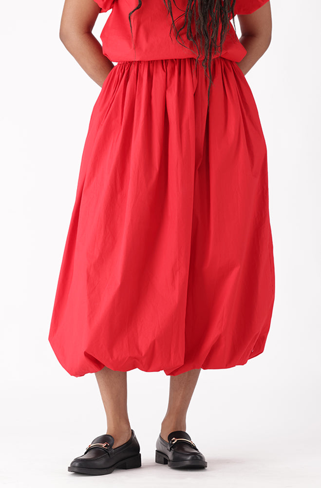LAYLA BUBBLE HEM SKIRT