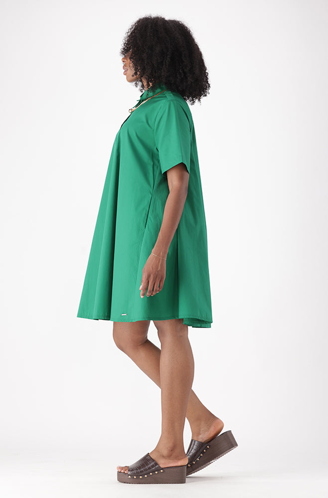 BRODIE SHIRT POPLIN DRESS