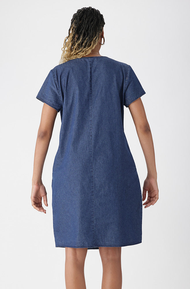 Ladies | Camilla Chambray Shift Dress Dresses