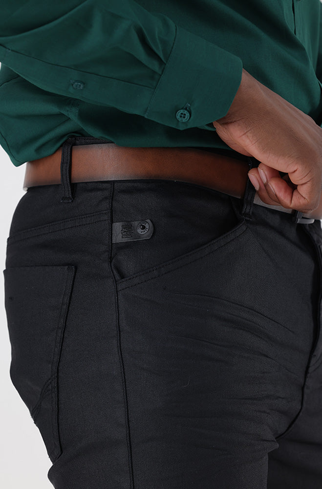 Mens | Tullix Tapered Fit Coated Denim Jeans