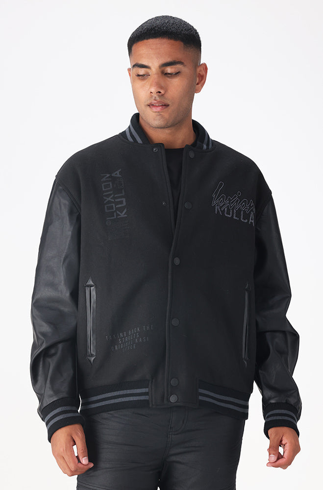 Mens | Loxion Kulca Branded College Jacket Coats & Jackets