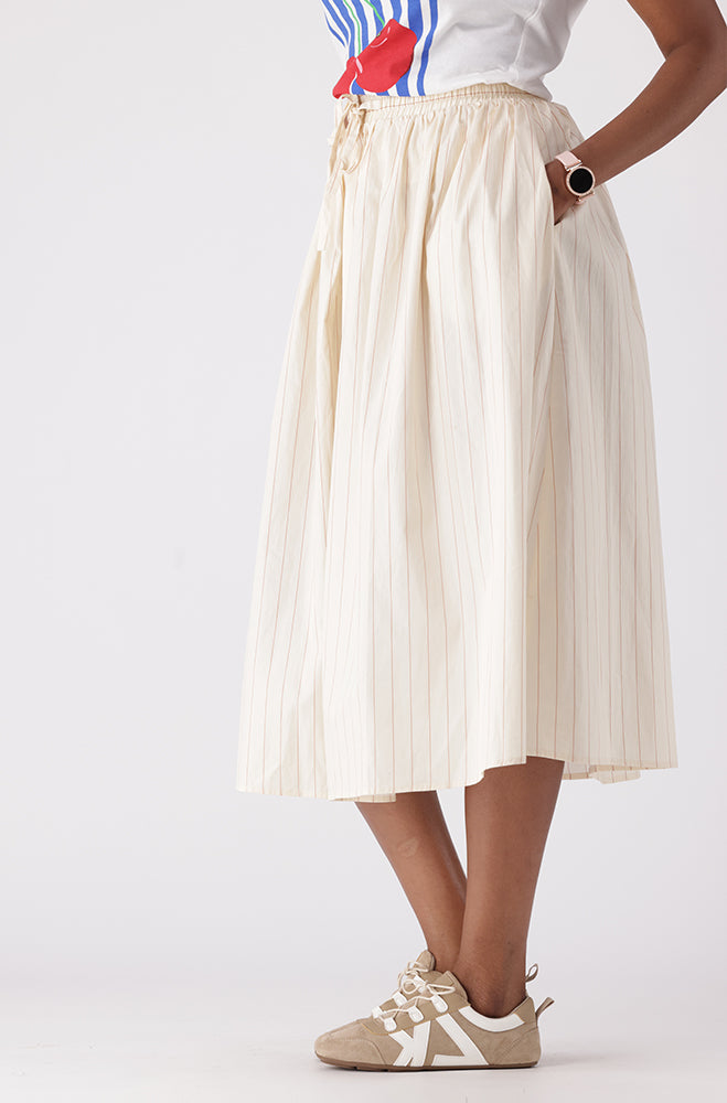 ANNETTE STRIPE SKIRT